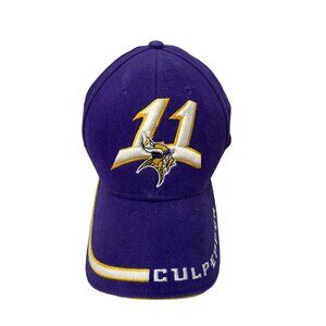 Vintage Vikings #11 Daunte Culpepper Hat By Drew Pearson Cap Football